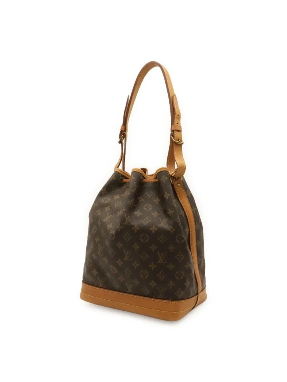 Louis Vuitton Monogram Noe Shoulder Bag Semi Drawstring